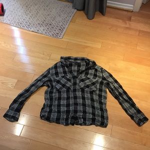 Cotton, button up shirt